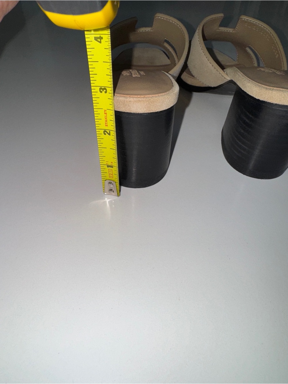 Inspired design
Beige Suede H-Cut Block Heel Mules - Picture 5 of 6